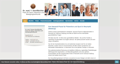 Desktop Screenshot of drsinnissbichler.at