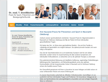 Tablet Screenshot of drsinnissbichler.at